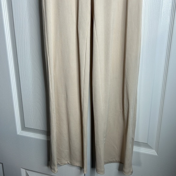 Princess Polly Tan Cream Pull On Pants Strech 2 - Picture 3 of 6